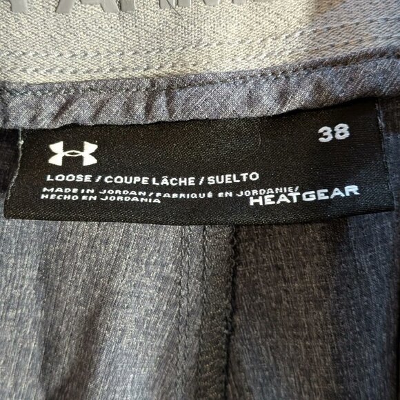 Under Armour UA Heatgear Shorts Mens Size 38 Gray - Picture 3 of 4